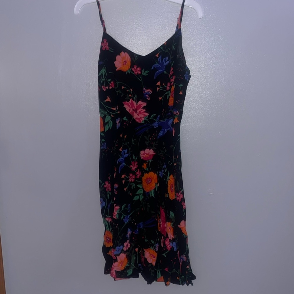 Floral Print Mini Dress